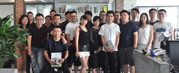 十三家优秀装饰设计公司来访